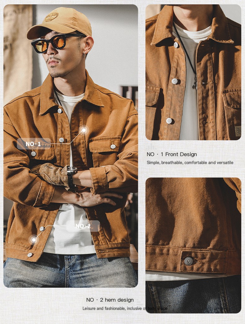 Denim Jacket Army Green