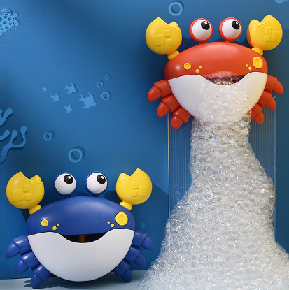 Colorful Crab Bubble Machine