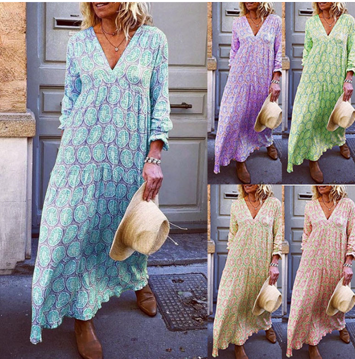 Stylish Printed Dress