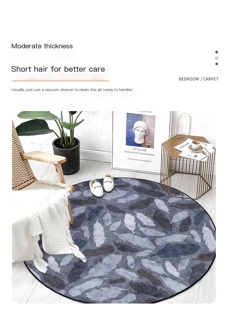 Nordic Round Rug 3