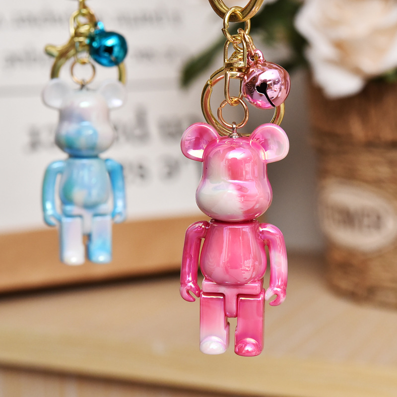 Colorful Bear Keychain