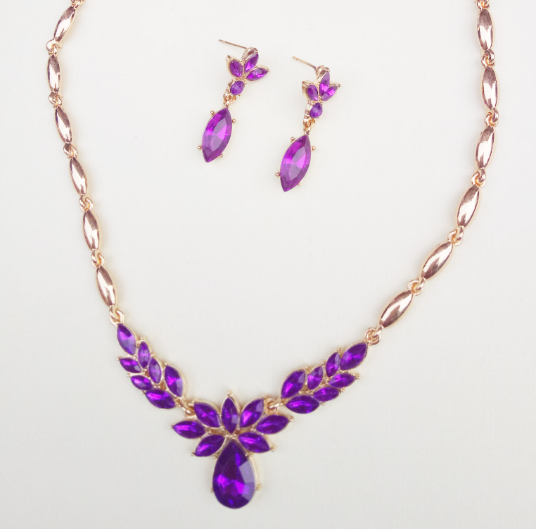 Earring Necklace Set Image 1