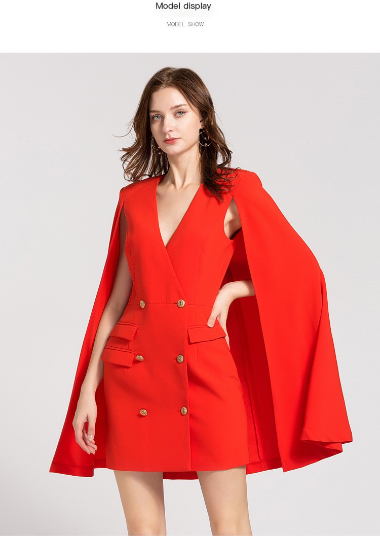Cloak Suit Dress Image 3