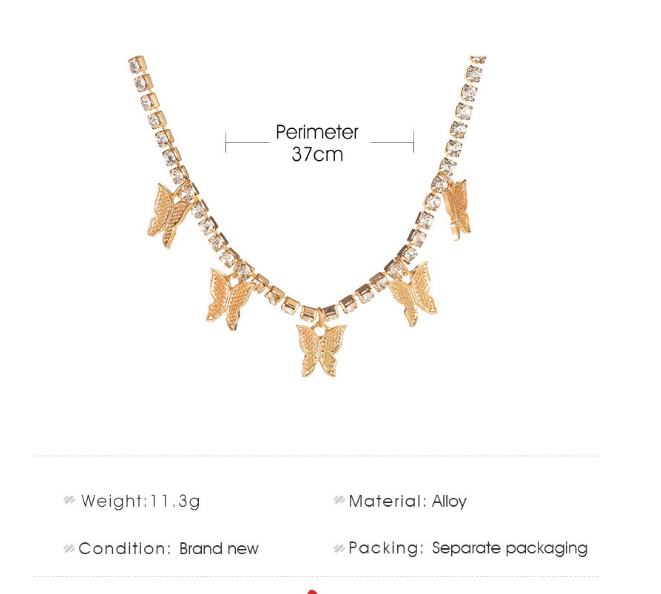 Butterfly Pendant Necklace