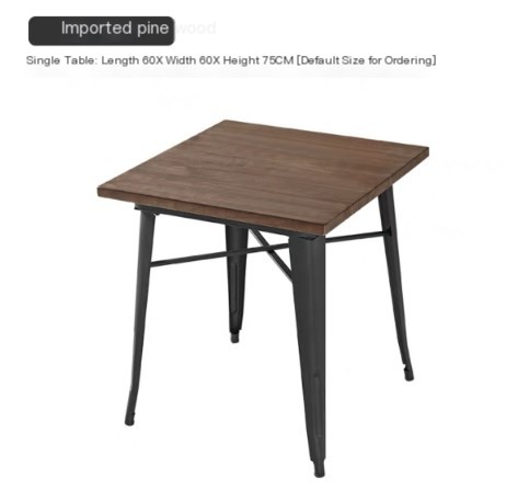 Industrial Dining Table Image 1