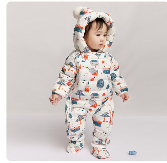 Baby Down Jumpsuit - Image 3