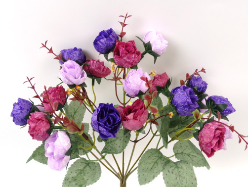 21-Head Diamond Rose Bouquet Image 5