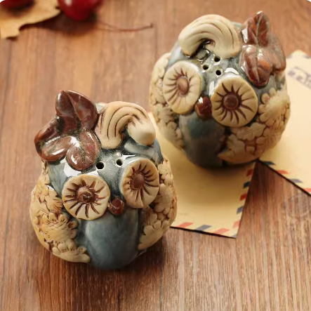 Pumpkin Owl Seasoning Bottle
