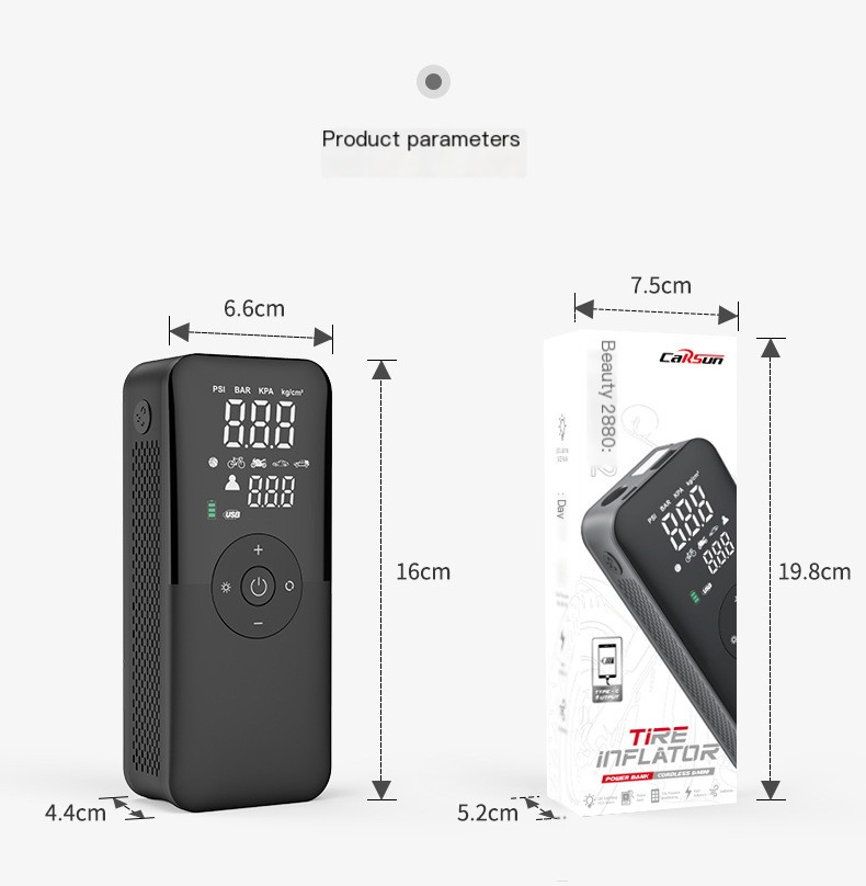 Portable Tire Pump