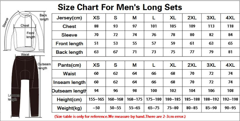 Men's Long Sleeve Thermal Jersey