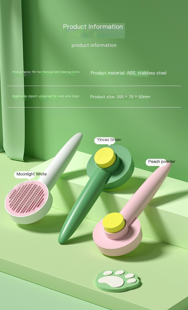 Stainless Steel Pet Comb - Image 7