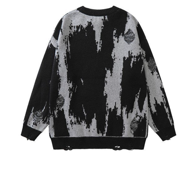 Knitted Sweater Image 3