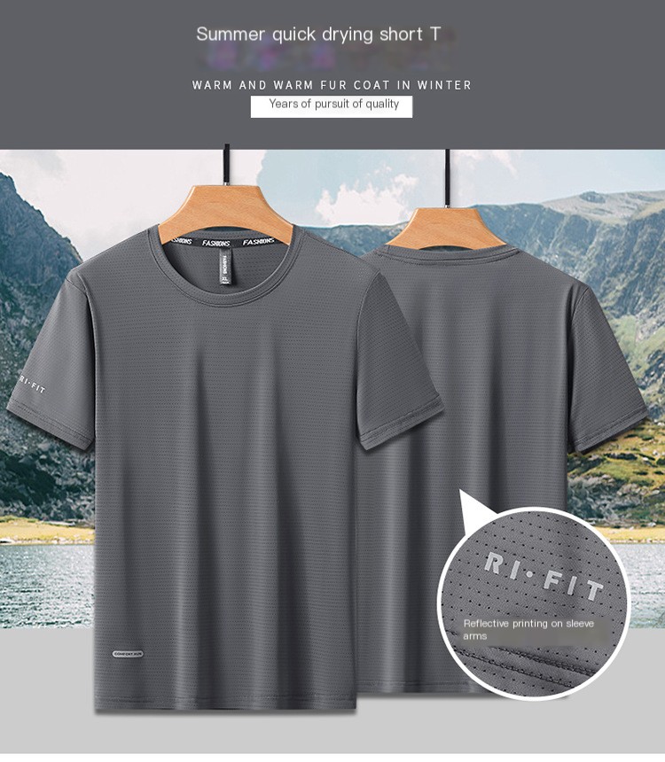 Ice Silk Sports T-Shirt Color Options