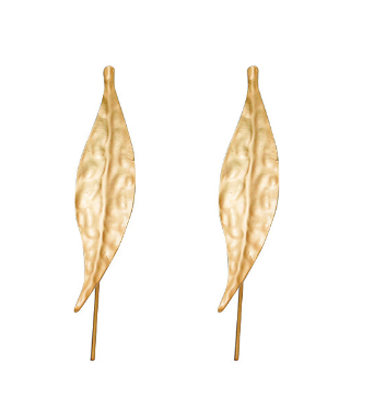 Gold Leaf Earrings
