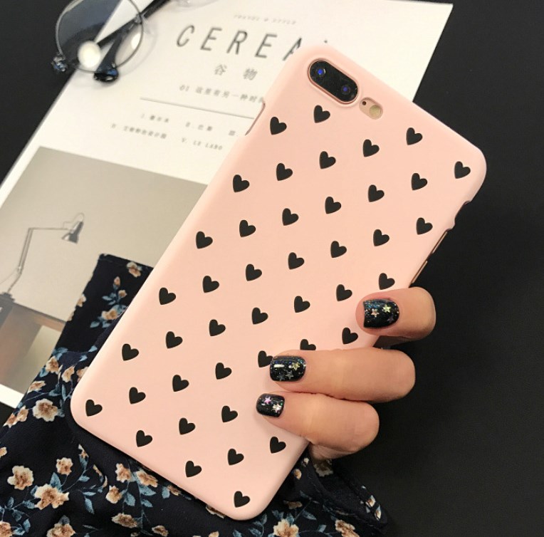 Heart Motif Phone Case