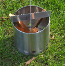 Outdoor Stainless Steel Fire Pit