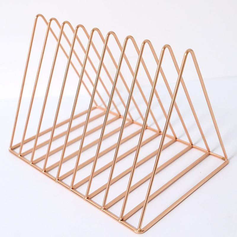 Stylish Iron Bookshelf Setup
