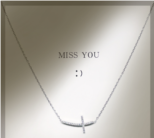 Silver Cross Necklace