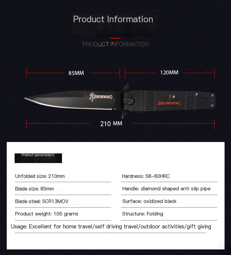 Outdoor Folding Knife