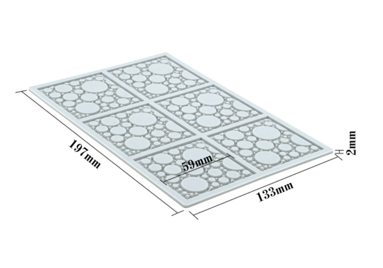 Border Decoration Lace Mold