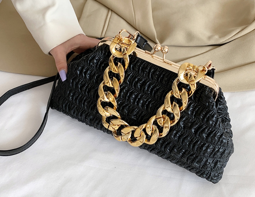 Luxury Clip Crossbody Handbag