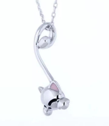 925 Silver Cat Necklace