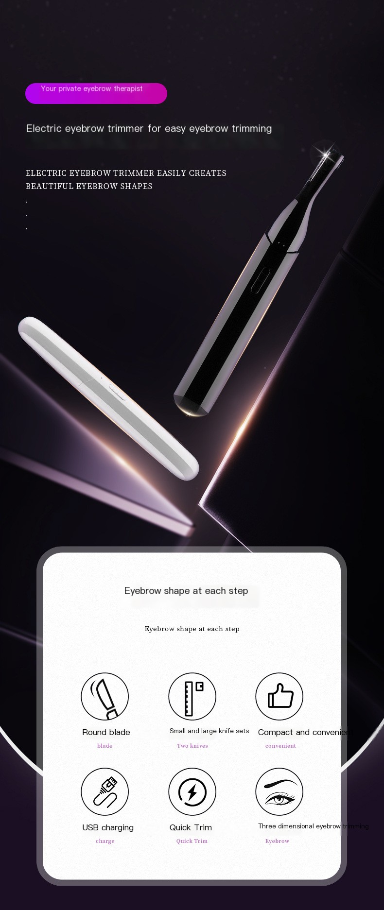 Eyebrow Trimmer Image 1