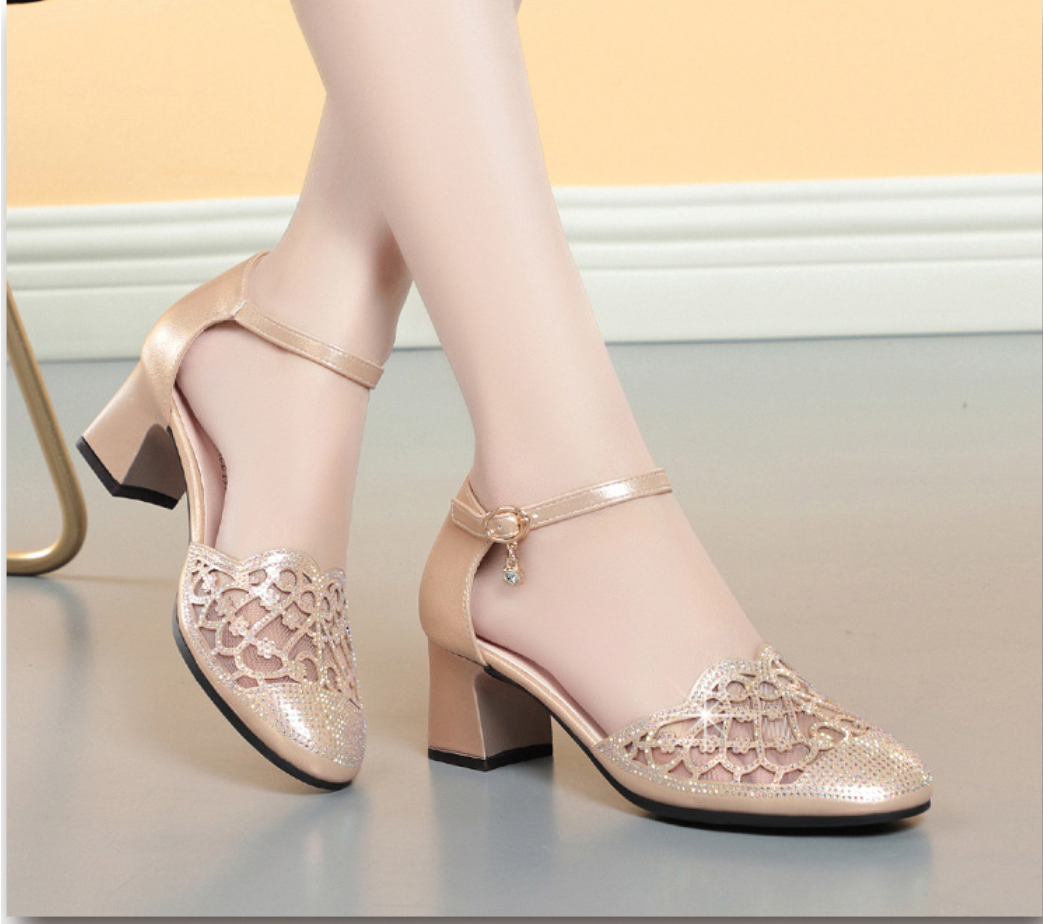 Chunky heel
