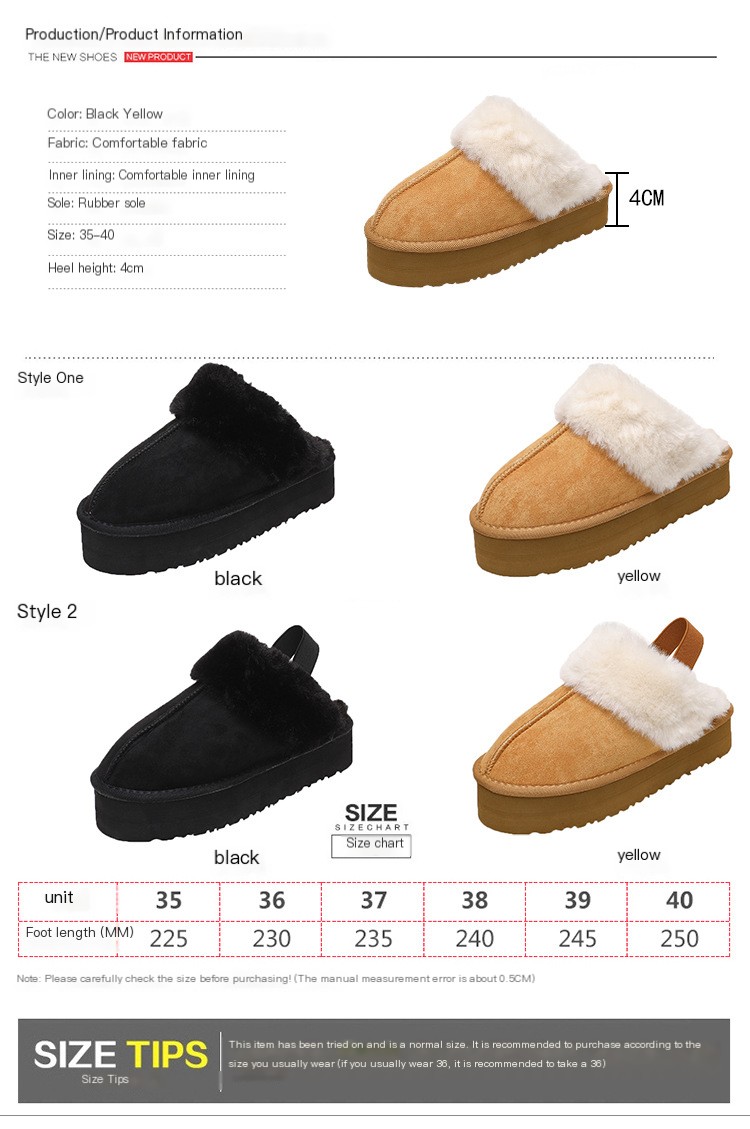 Stylish Winter Slippers