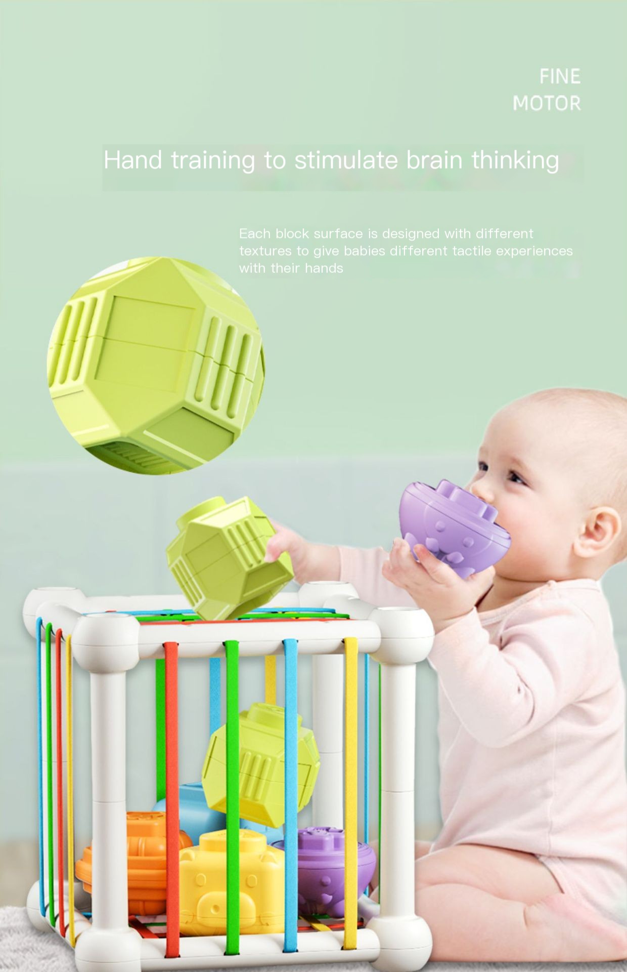 Colorful Cesele Pieces