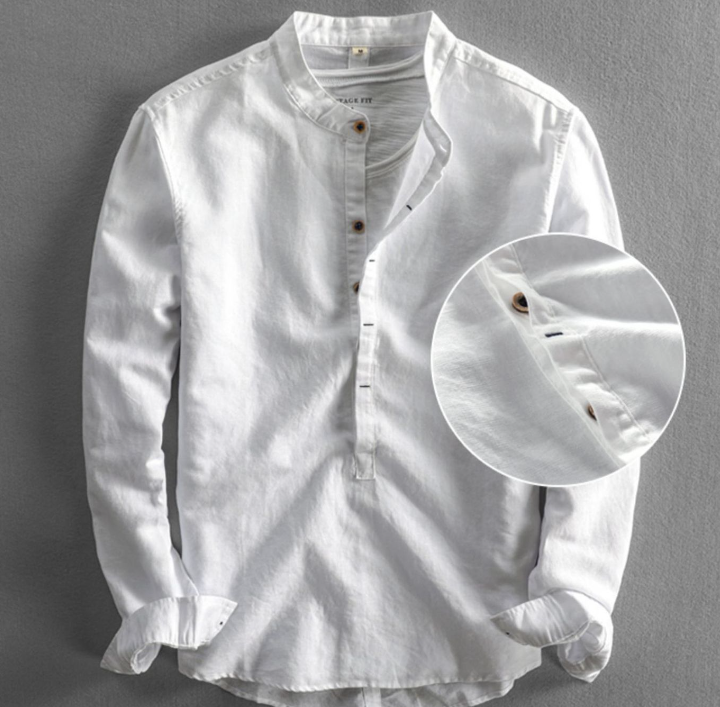 Gentlemen's Linen Luxe Comfort Shirt