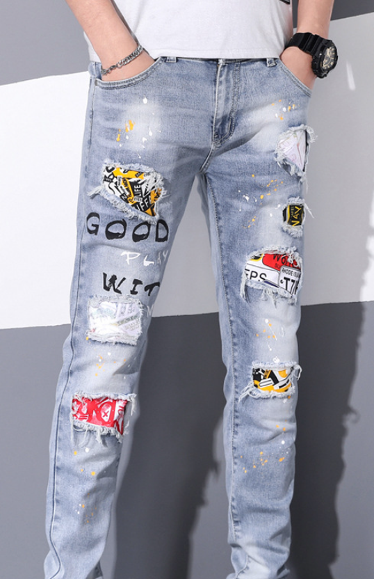 Straight Vintage Men's Jeans Image 2