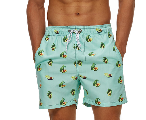 Men's Floral Beach Shorts 5