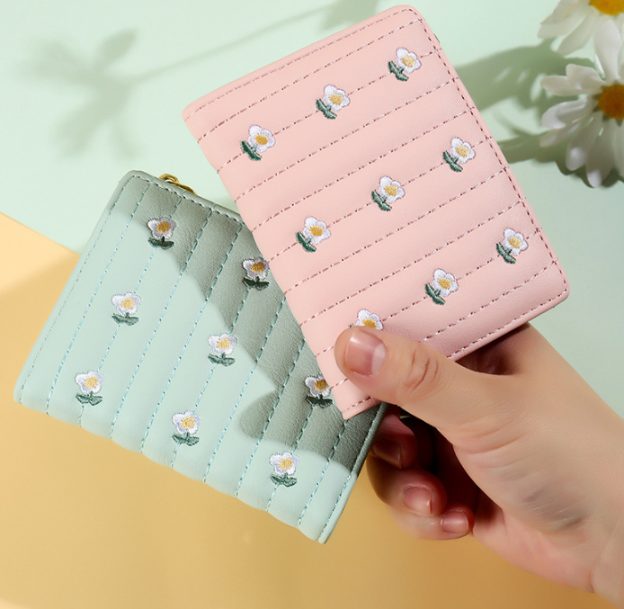 Women Wallet Short Coin Purse 1