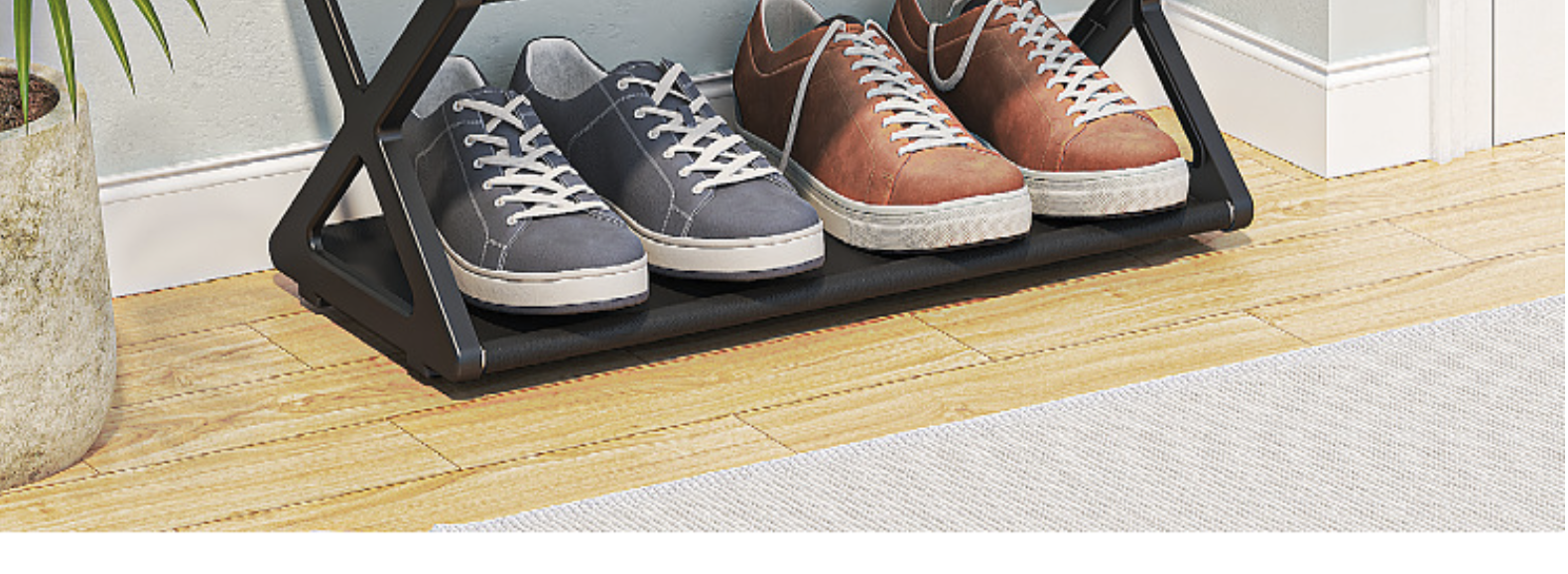 X-type Shoe Rack Image 2