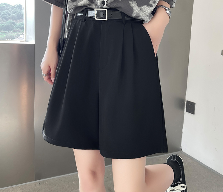 Women's High Waist Casual Hanging Shorts Image 9