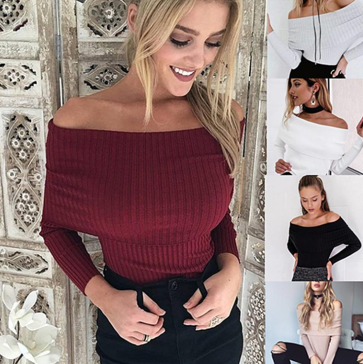 Off-Shoulder Sweater 2
