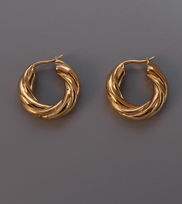 Silver Hoop Earrings