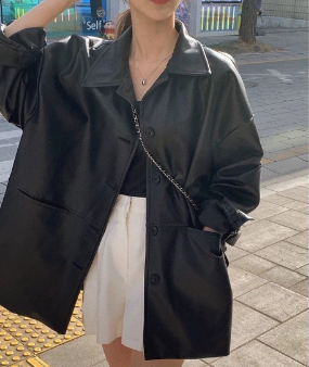 Women's Genuine Leather Jacket - Alive image