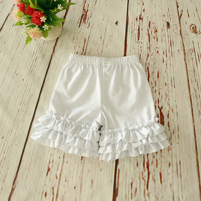 Girls' Ruffled Shorts Image 2