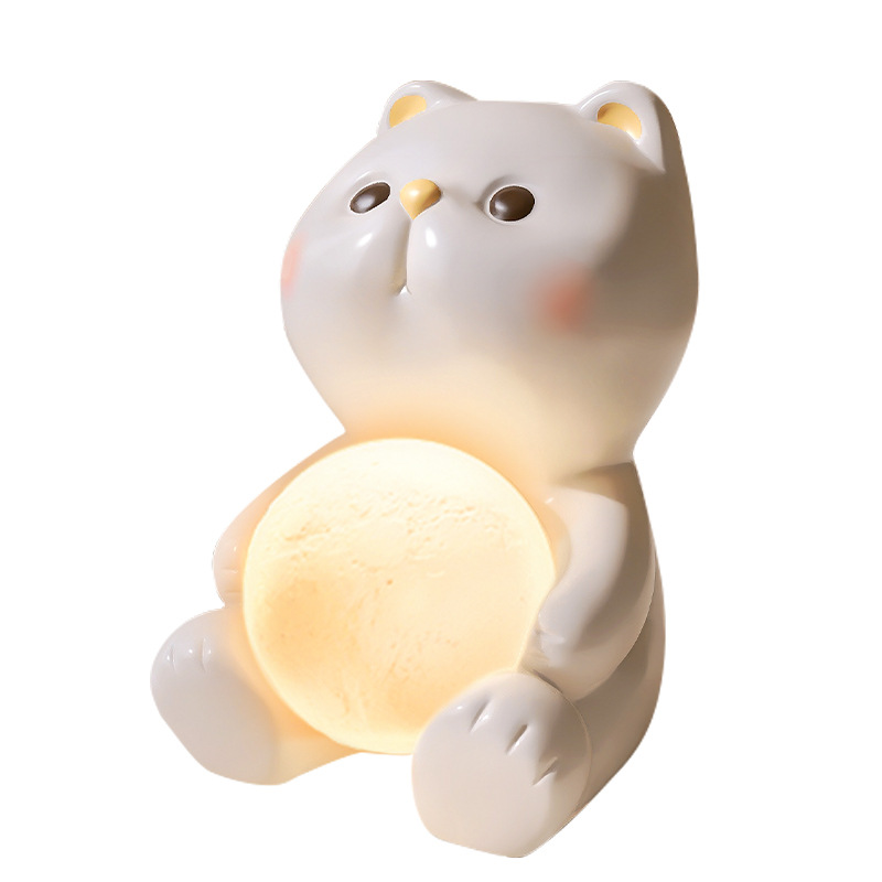 Pudding Cat Night Light