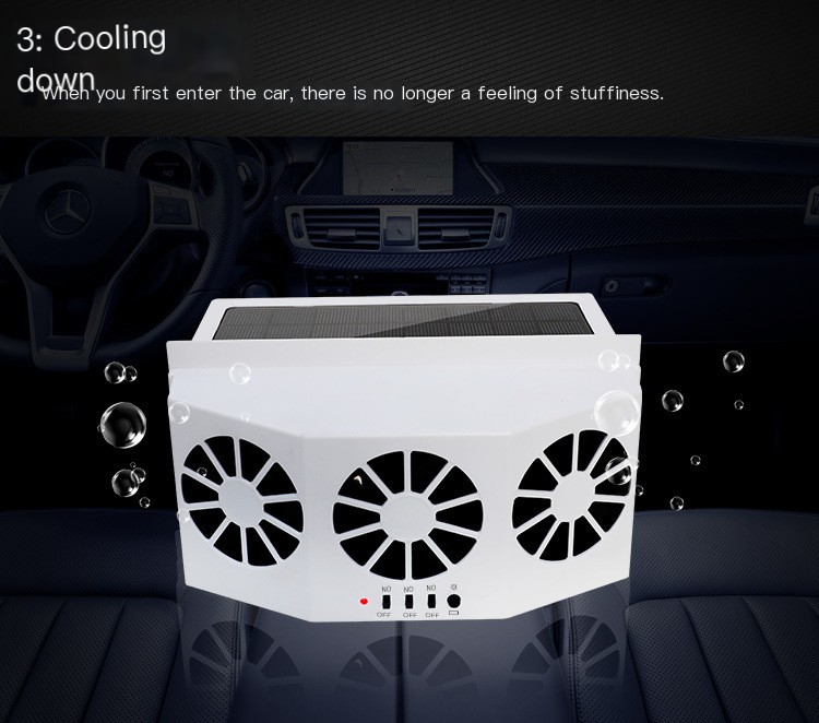 Solar Car Ventilation Fan - Image 4