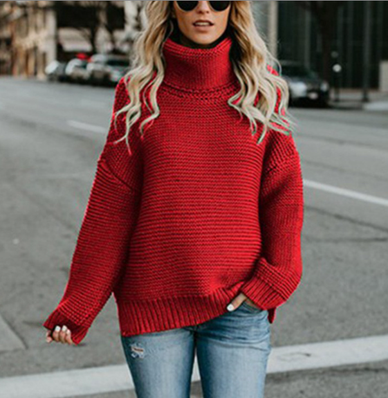 High Neck Sweater