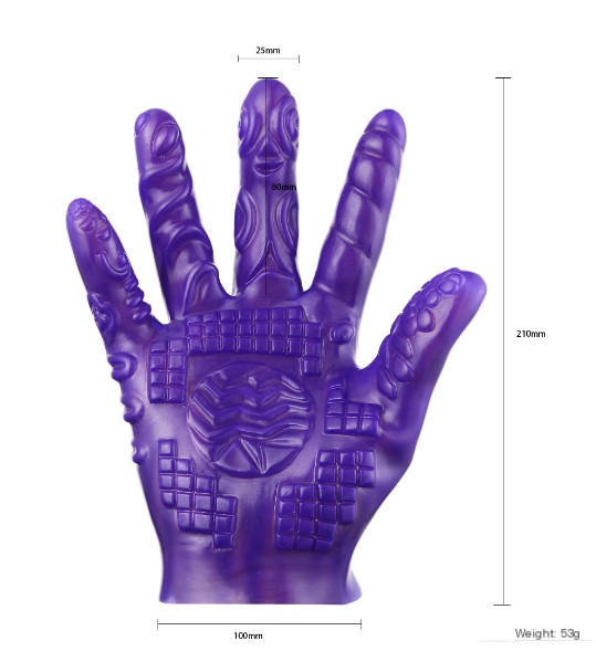 Magic Palm Teasing Massage Gloves Image 1