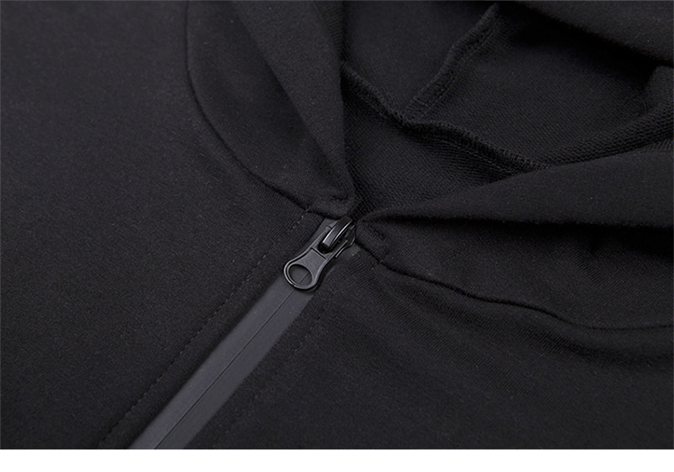 Hooded Cropped Sweatshirt Side View