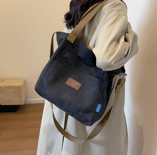 Large Capacity Women's Shoulder Bag - White
