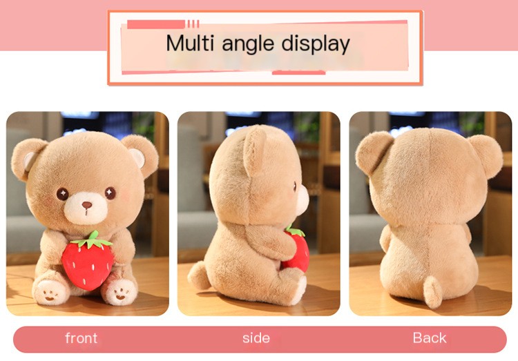 Soft Strawberry Bear
