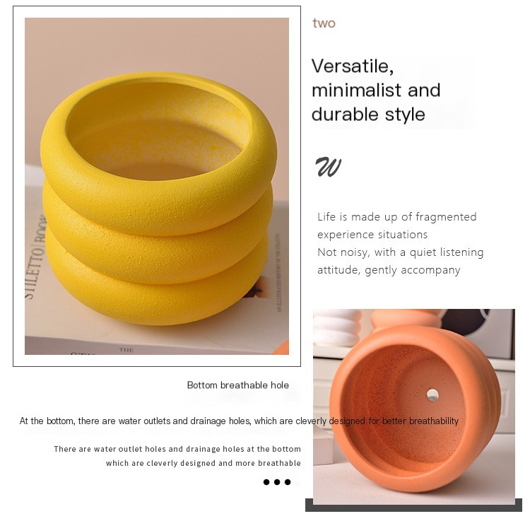 Keramik-Blasen-Cachepot