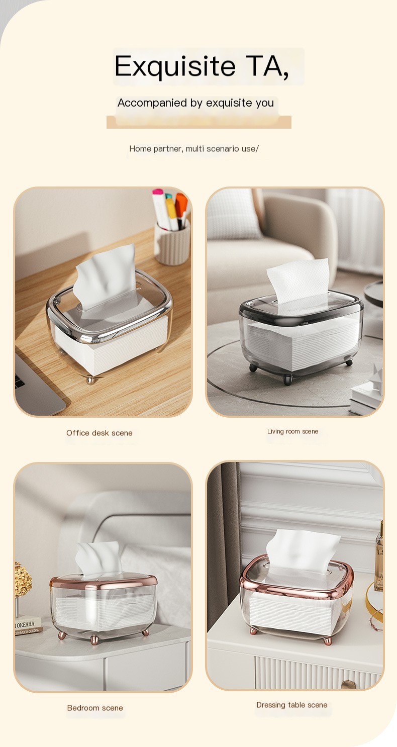 Elegant design of Wipe and Tissue Box