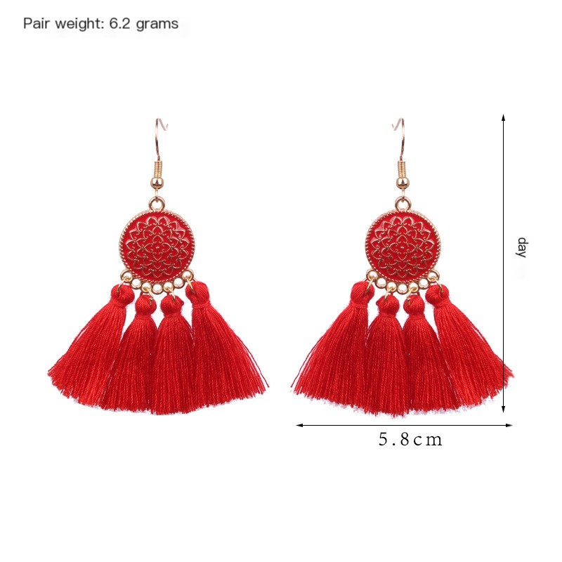 Bohemian Tassel Earrings 1